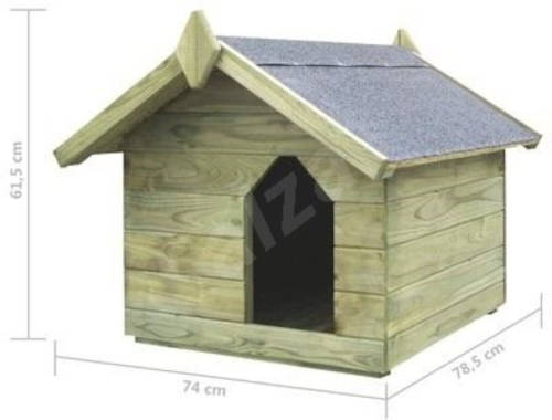 dřevěná zahradní bouda - rozměry